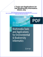 [Download pdf] Multimedia Tools And Applications For Environmental Biodiversity Informatics Alexis Joly online ebook all chapter pdf 