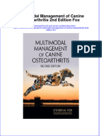 (Download PDF) Multimodal Management of Canine Osteoarthritis 2Nd Edition Fox Online Ebook All Chapter PDF