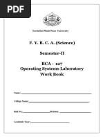 OS LAB COURSE BOOK