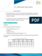 Fisica genral - Tarea 3 ejercicios estabilidad dinámica y flujo de movimiento