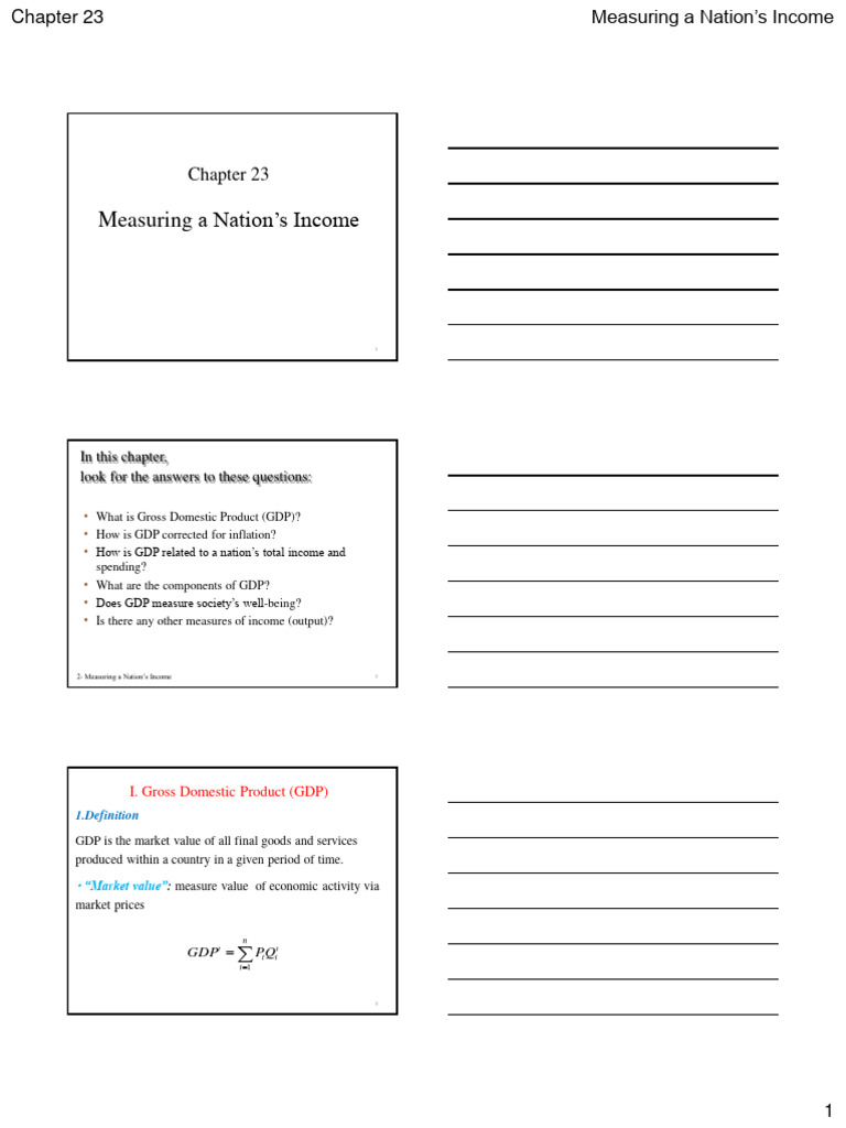 Understanding Gross Domestic Product (GDP) | PDF | Gross Domestic ...