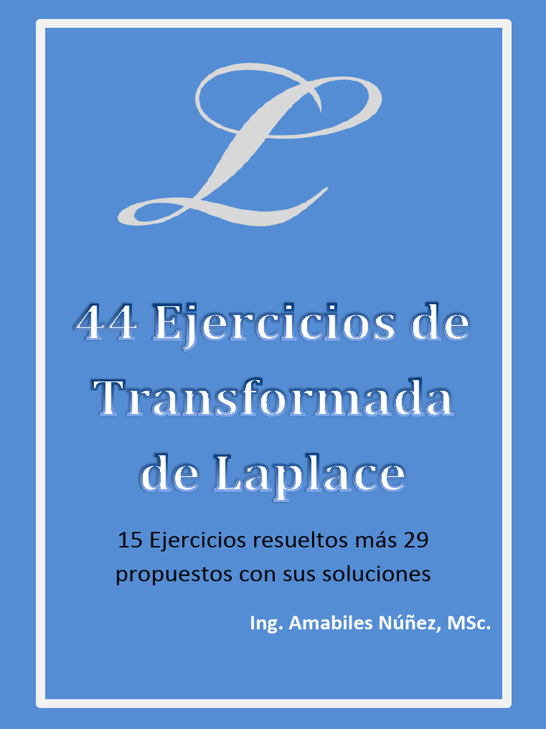 Ejercicios de Transformada de Laplace | PDF | Integral | Límite ...