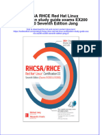 [Download pdf] Rhcsa Rhce Red Hat Linux Certification Study Guide Exams Ex200 Ex300 Seventh Edition Jang 2 online ebook all chapter pdf 