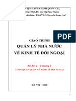 QLNN Về Kinh Tế Đối Ngoại