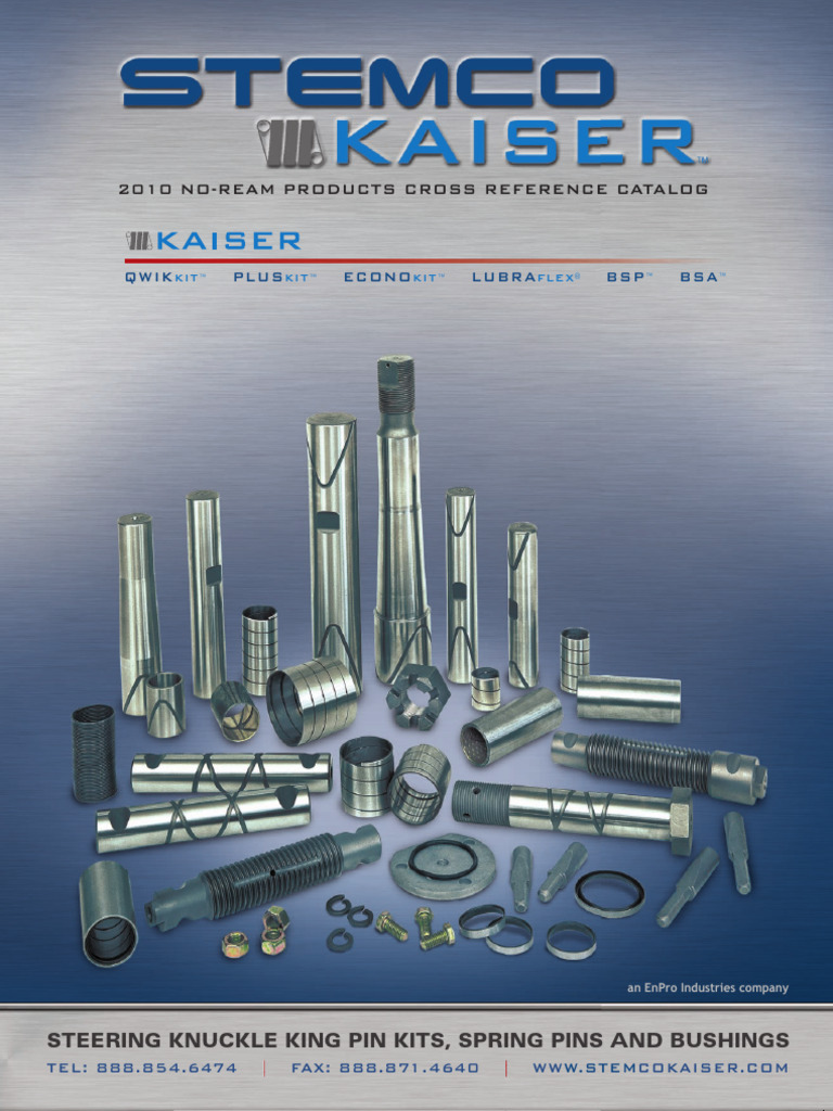 King Pin Stemco Kaiser PDF Axle Motor Vehicle