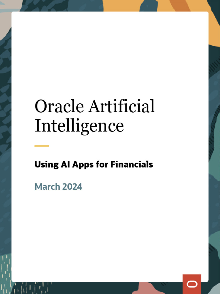 Using Ai Apps For Financials | PDF | Accounts Payable | Machine Learning