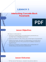 CE 467 Lesson 5 - Interlocking Concrete Block Pavements