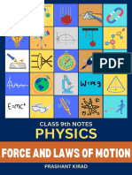 Force and Laws of Motion (Required)