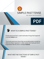 Simple Past Tense