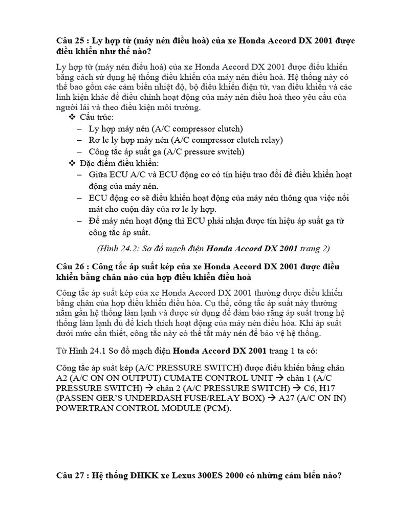 Câu 25 - 30 | PDF
