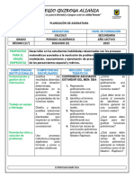 Plan de Aula Iip Calculo 11