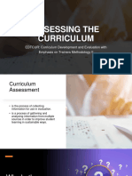 Chapter 4 Assessing the Curriculum