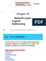 Cahp-19 Network Layer Logical Addressing