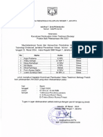 Surat Dispensasi Arga Pratama DKK Maret 24