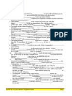 ACTIVE AND PASSIVE TENSE REVISION