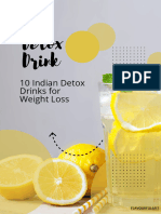 10 Indian Detox Drinks For Weight Loss