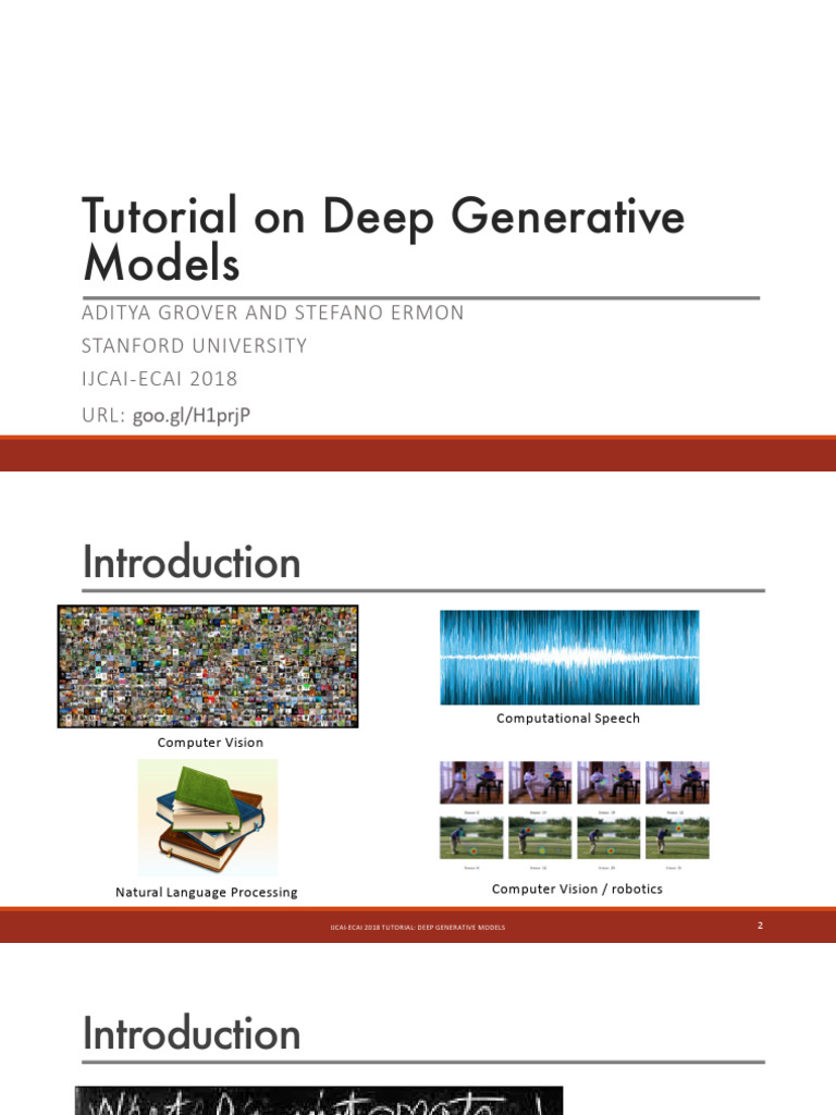 Ijcai Ecai Tutorial PDF Computer Vision Artificial Intelligence