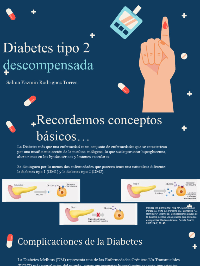Diabetes tipo 2: Complicaciones agudas | PDF | Diabetes | Páncreas ...
