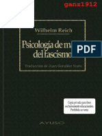 REICH, WILHELM - Psicología de Masas Del Fascismo (Por Ganz1912)