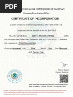 Section 17 Certificate of Incorporation | PDF