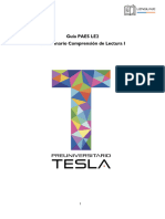 Solucionario 2 PAES Lenguaje Tesla 2022