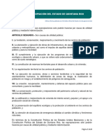 Ley de Expropiación Del Estado de Quintana Roo