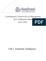 Contemporary Frameworks in Management - SIMS PPT Presentation CFM Final