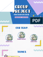 Blue White Creative Cute Group Project Presentation