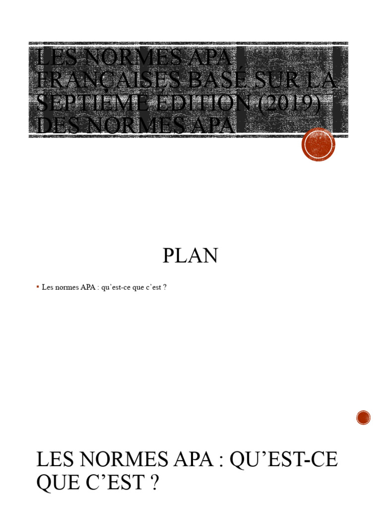 LES SOURCES DANS LE TEXTE AUX NORMES APA visual data 3