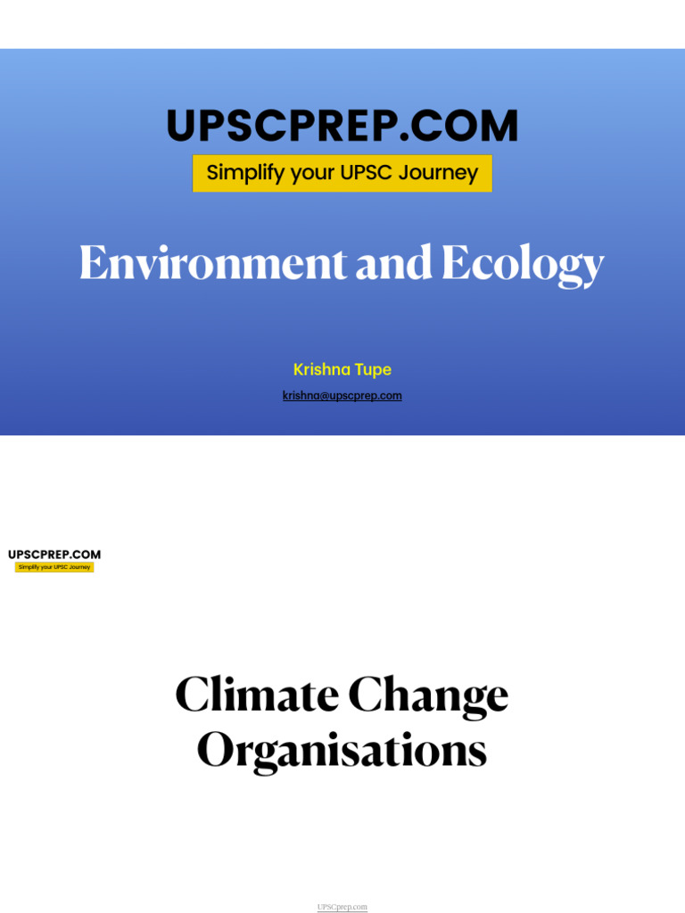 Climate Change Agreements Overview | PDF | United Nations Framework ...