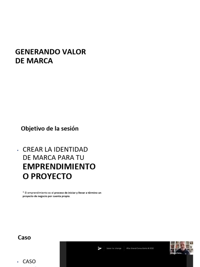 03 Valor de Marca | PDF | Crecimiento personal y profesional ...