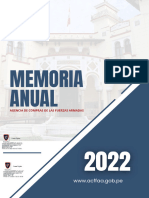 Memoria Anual Acffaa 2022