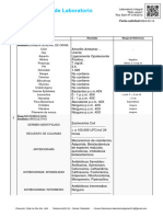 Resultados de Laboratorio