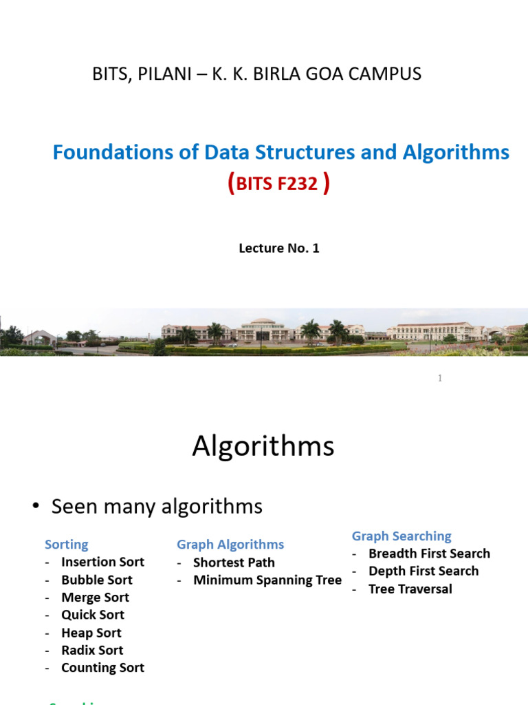 Lecture 1 | Download Free PDF | Time Complexity | Computer Science