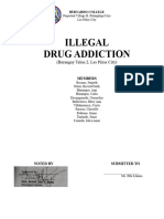 Illegal Drug Addiction: (Barangay Talon 2, Las Pi As City)