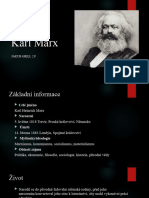 Karl Marx in Czech
