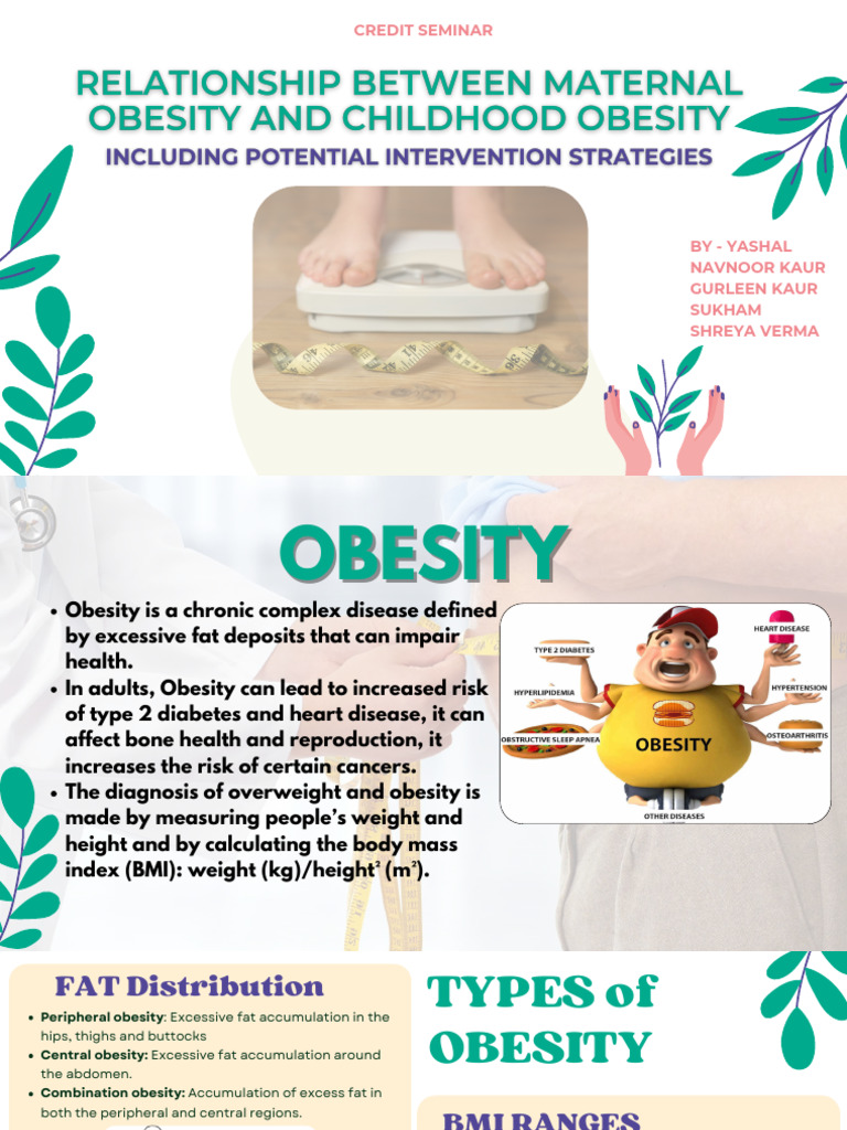 Understanding Obesity: Causes and Management | PDF | Obesity | Body ...