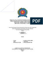 Perancangan Sistem Informasi Pendataan Surat Masuk Dan Surat Keluar Berbasis Web Pada Sekretariat DPRD Provinsi Sumatera Utara