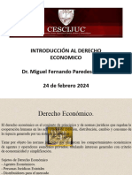 1. Clase 24 de febrero Intro al Derecho Economico