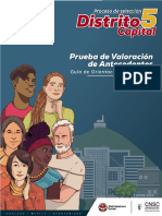 Guia de Orientacion Al Aspirante - Prueba de Valoracion de Antecedentes