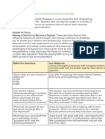 Module 14 Focus: Making A Decision To Become A Teacher: There Are Many Factors That