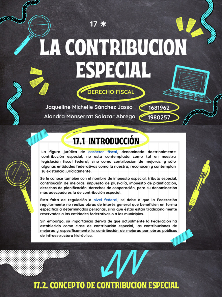 Contribución Especial en Derecho Fiscal | PDF | Impuestos | Gobierno
