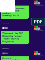 PT Pre Workshop Module 5 Inclusive Practices Workshop 3 of 10