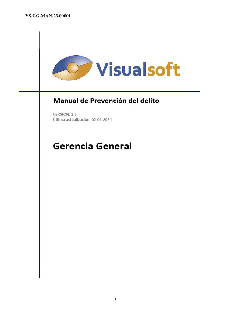 Manual De Prevención De Delito V2 Pdf Business Riesgo