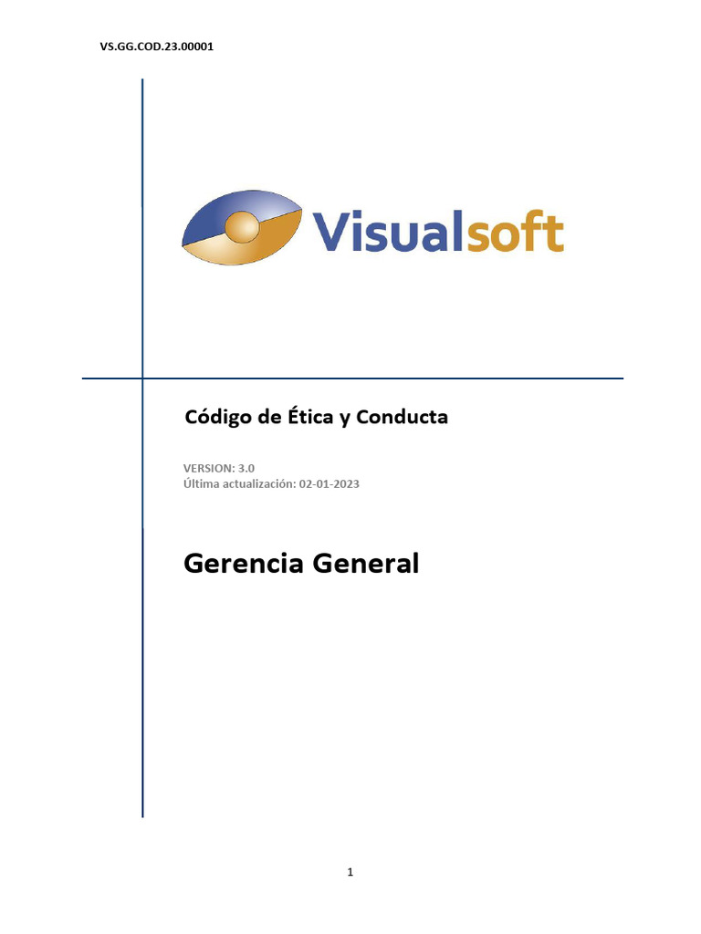 Código de Ética y Conducta Visualsoft v3 | PDF | Business | Corrupción ...