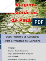 Viagens Missionarias de Paulo