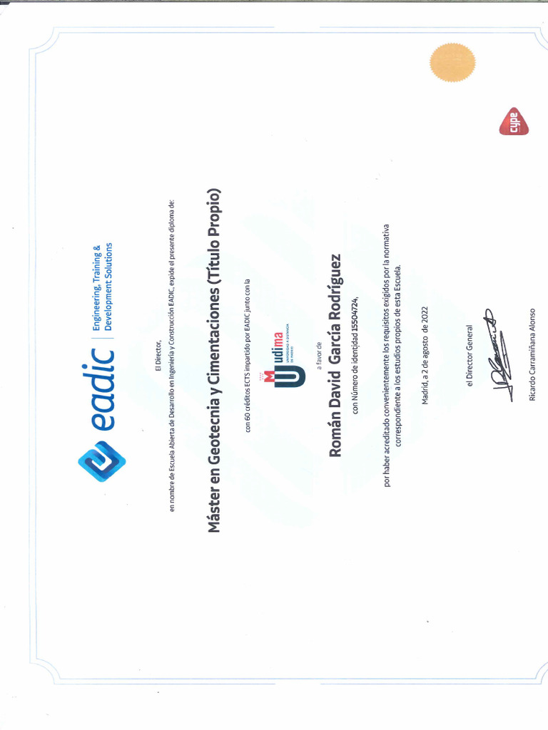 Diploma Eadic | PDF
