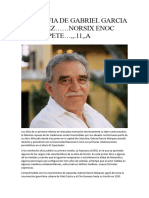 Biografia de Gabriel Garcia Marquez