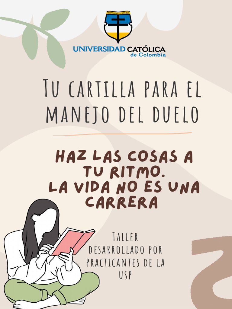 Cartilla Manejo Del Duelo USP | Descargar gratis PDF | Dolor | Las ...