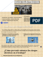 Grupo 3 - Los Riesgos Electricos - Acuña - Chapoñan - Roque - Montenegro - Seguridad e Higiene Industrial